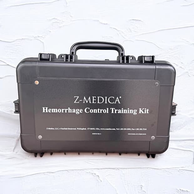Z-MEDICA 퀵 클롯 출혈 관리 교육 키트백