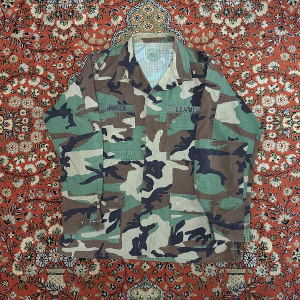 [L-L] Usa army OG 우드랜드 BDU 자켓