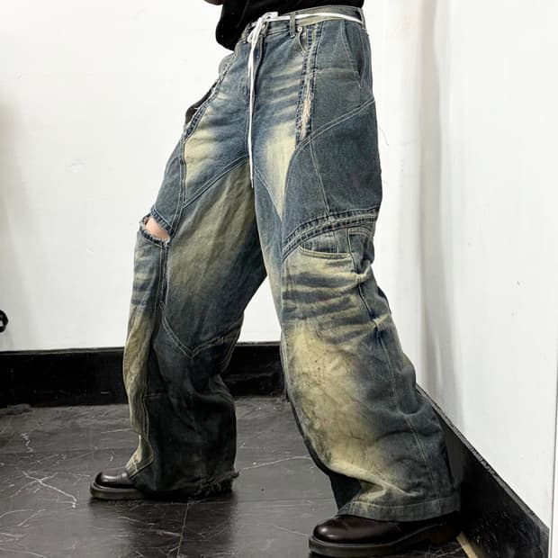 써저리 프로세스 002 데님 팬츠