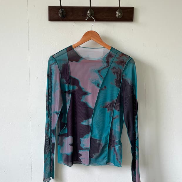 Dazy 오로라 시스루 탑