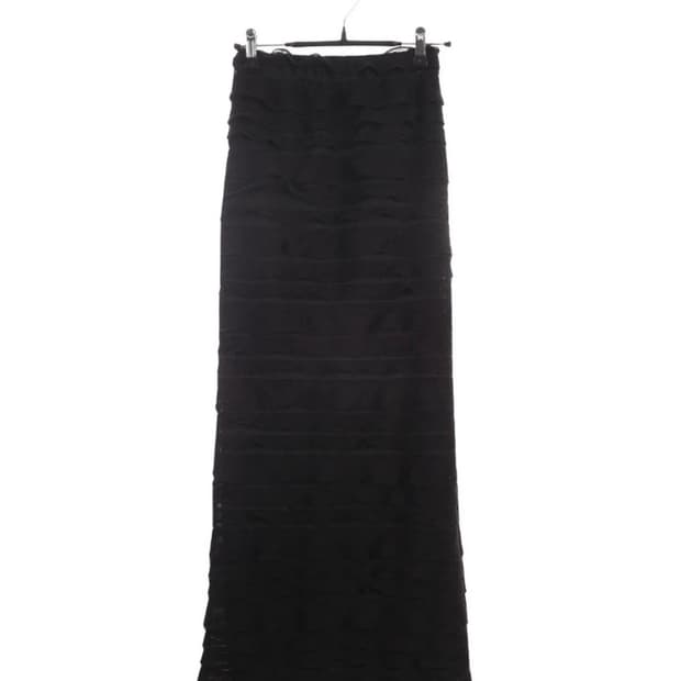 GRL jpn vintage frill knit skirt (long)