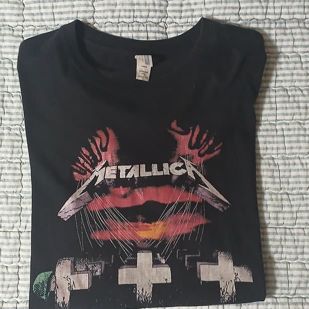 메탈리카 Master Of puppets 티셔츠