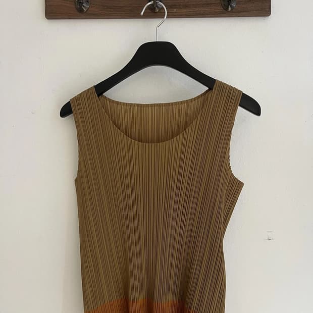 플리츠 플리즈 탑