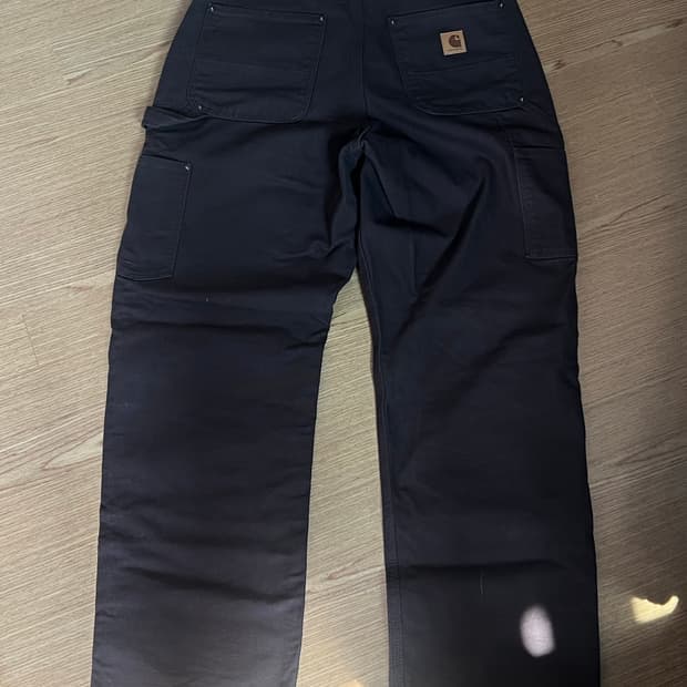 칼하트 더블니 B136 브라운