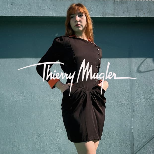 Thierry Mugler Asymmetrical Corset Dress