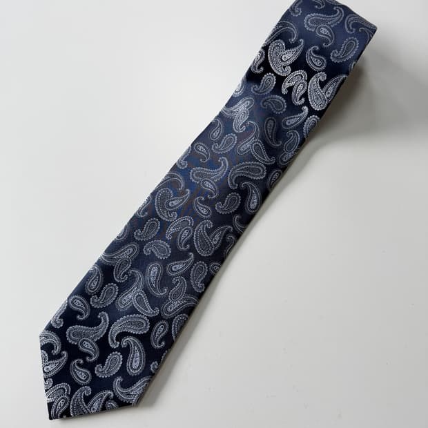 빈티지 페이즐리 넥타이 8.5cm
