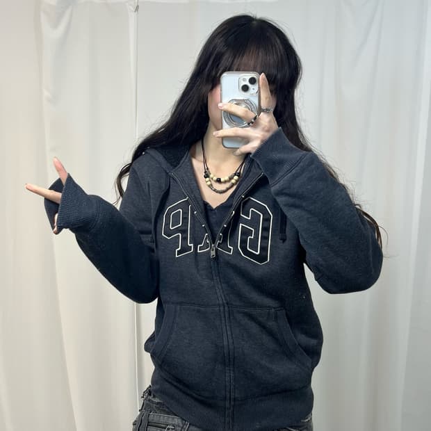 GAP fleece Zip-up Hoodie