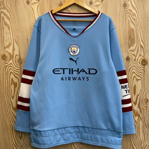 푸마 맨체스터 시티 오버사이즈 윈터 저지