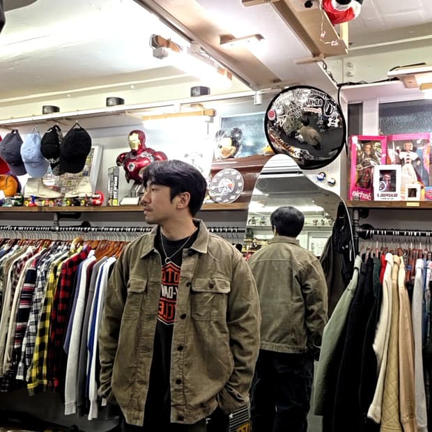 갭 코듀로이 트러커 자켓