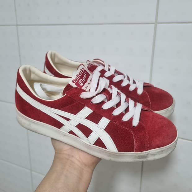 오니츠카타이거 파브레 레드 메이드인재팬