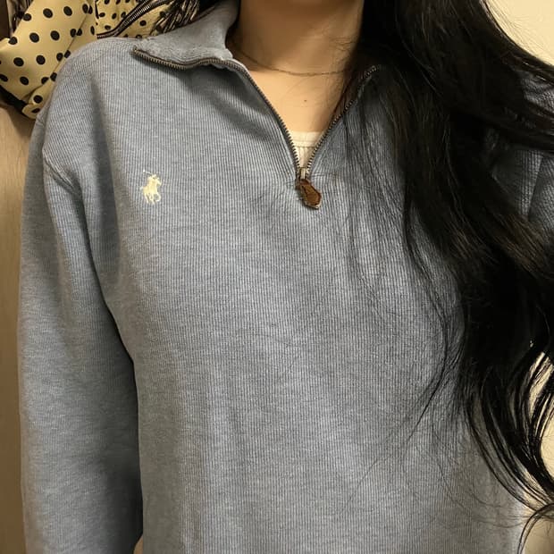 대장템🎀 폴로 반집업 소라