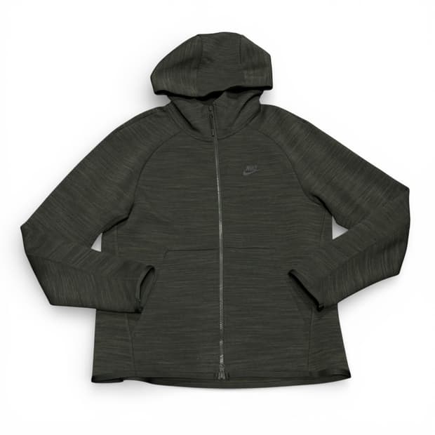 M 나이키 테크팩 카키 후드집업
