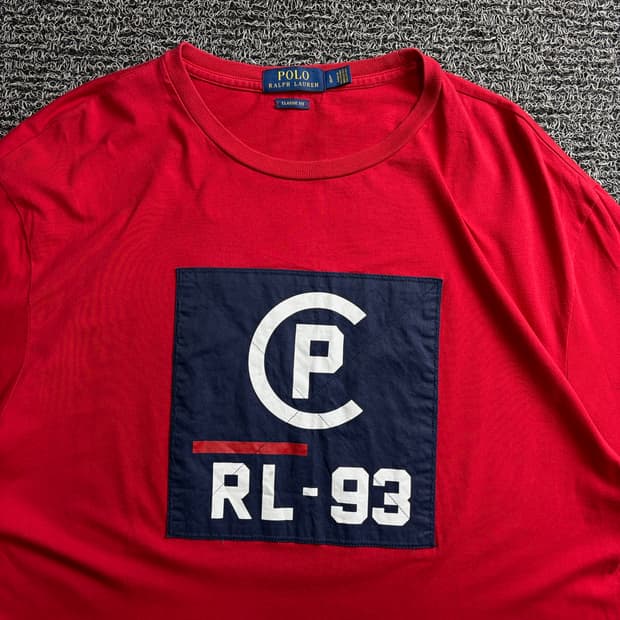 폴로 랄프로렌 신형 RL 빅로고 반팔 티셔츠 3554