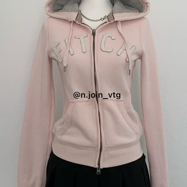 구해요)) 아베크롬비 핑크 후드집업 사진 제품 말고도 다 구해여!!