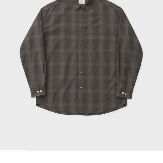 어나더오피스 옴브레 셔츠 01사이즈