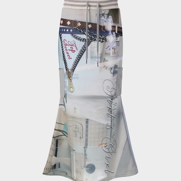 혼쿄 Girls Girl Long Skirt