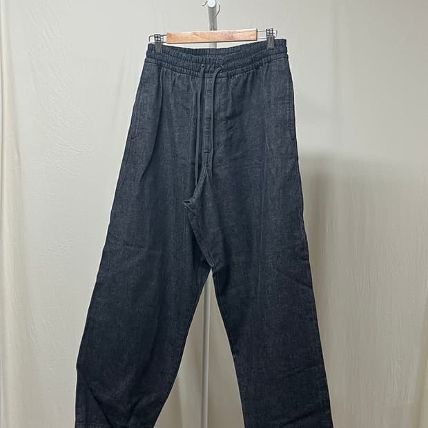 fumito ganryu denim pants black