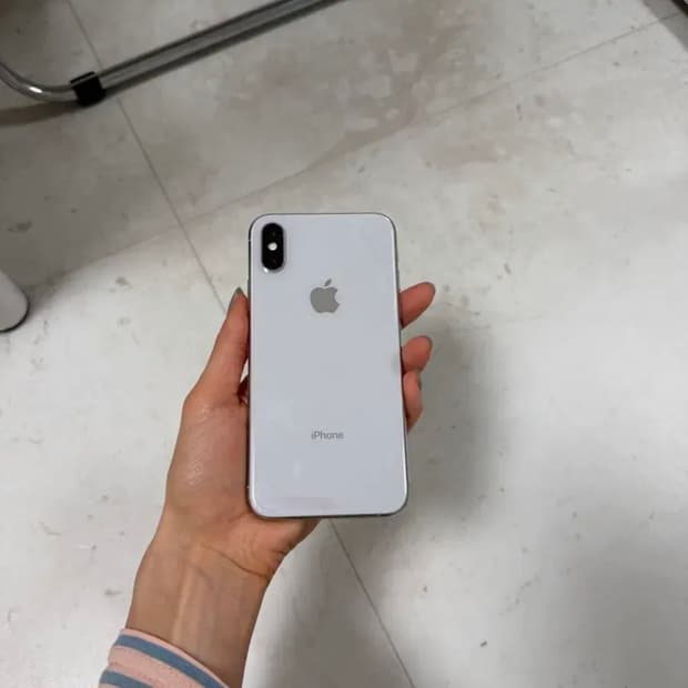 아이폰xs 실버 256