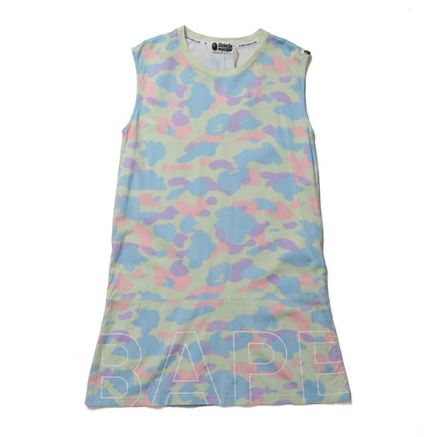 베이프 A Bathing Ape Camo Sleeveless 
