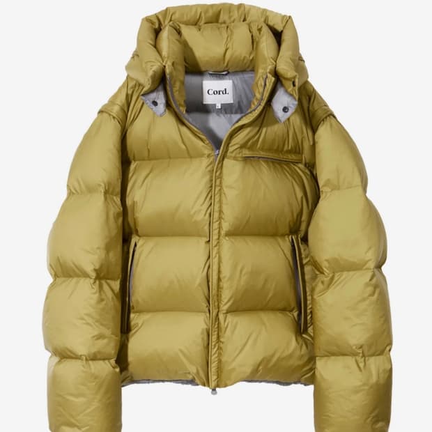 코드(cord) 멀티-웨이 헤비 다운 푸퍼 