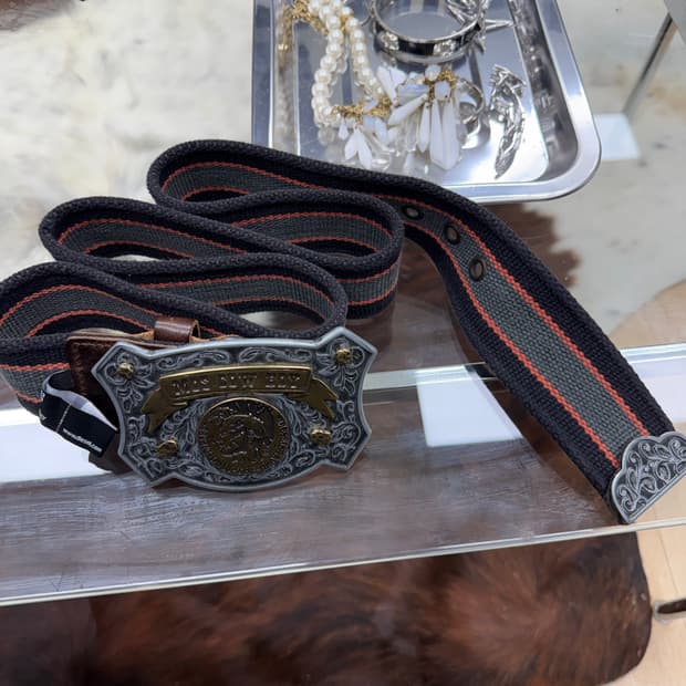 디젤 모스카우보이 버클 벨트