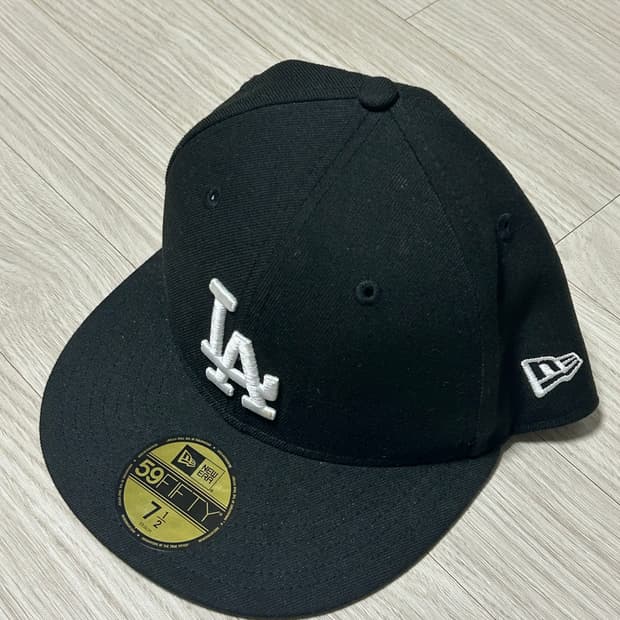 new era black LA 59fifty 7 1/2 뉴에라 스냅백모자