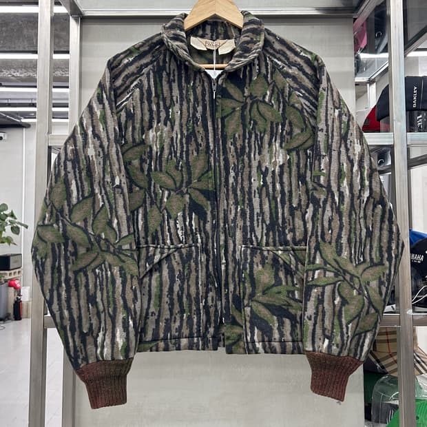 Walls USA 90s 리얼트리 플리스 후리스 헤링턴 자켓