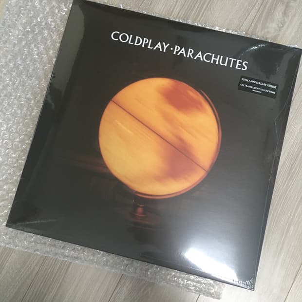 미개봉) 콜드플레이 Parachutes 20주년 한정반 LP yellow
