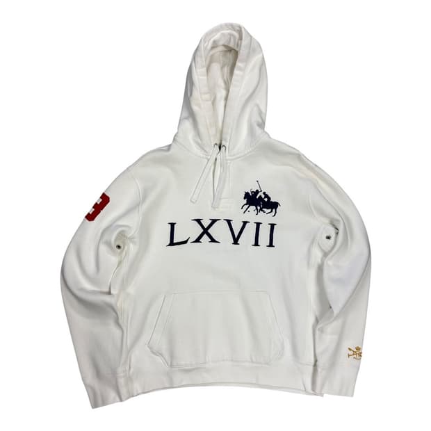 2XL) 폴로 랄프로렌 빅포니 럭비 후드티 TH-028