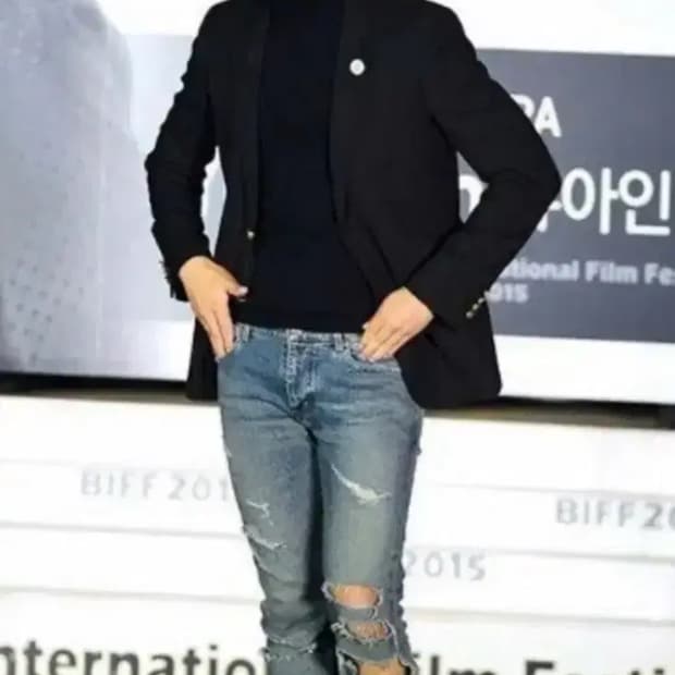 생로랑 15fw 디스진 데님(유아인 디스진)