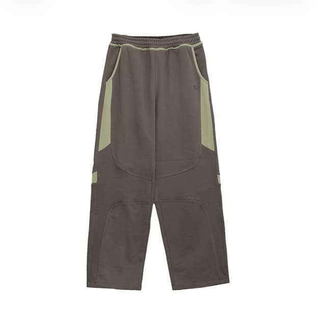 산산기어 오블리크 스웻팬츠 애쉬 브라운 트레이닝팬츠
