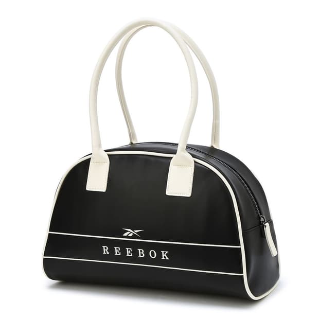 리복 클래식 블랙 레더 미니 핸드백 보스턴백 운동가방