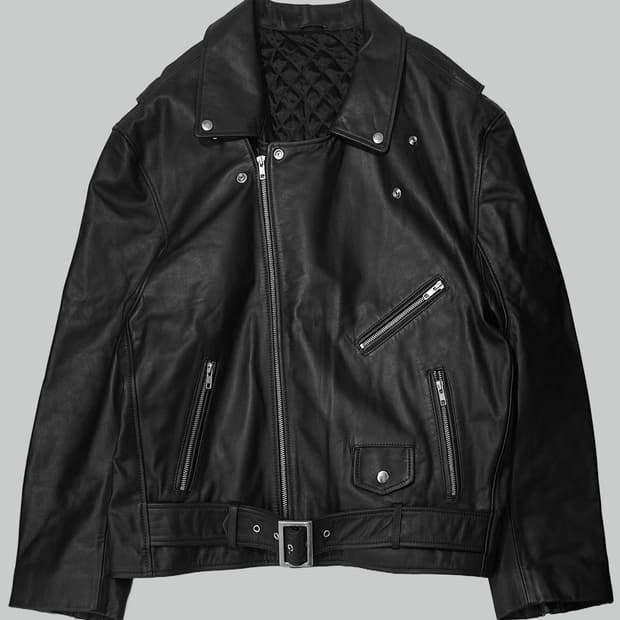 윌리 차바리아 오버사이즈 라이더 자켓