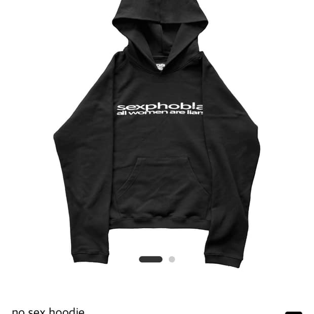 (구매글)섹스포비아sexphobia 후드티 M