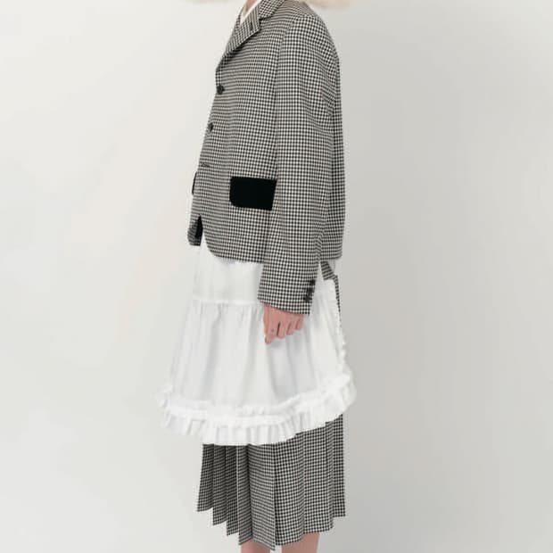 꼼데가르송 걸 에이프런