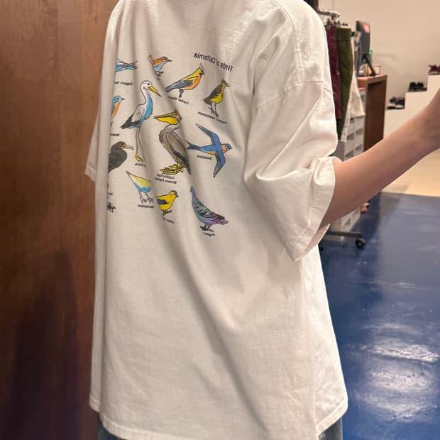 Stussy 스투시 버드 반팔티
