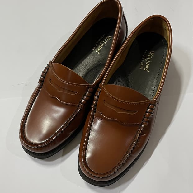 GH Bass WEEJUN 페니 로퍼 브라운