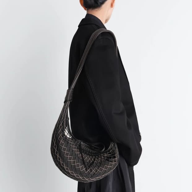 르메르 26ss 크루아상 필드백_브라운/블랙