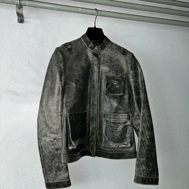 Veronique Branquinho 02AW leather jacket