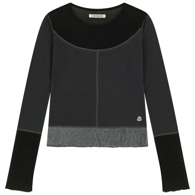 Coyseio Net Stitch Longsleeves Black