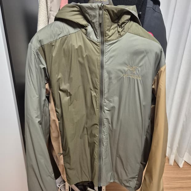 아크테릭스 아톰 후디 자켓 타츠 포레이지 캔버스 L