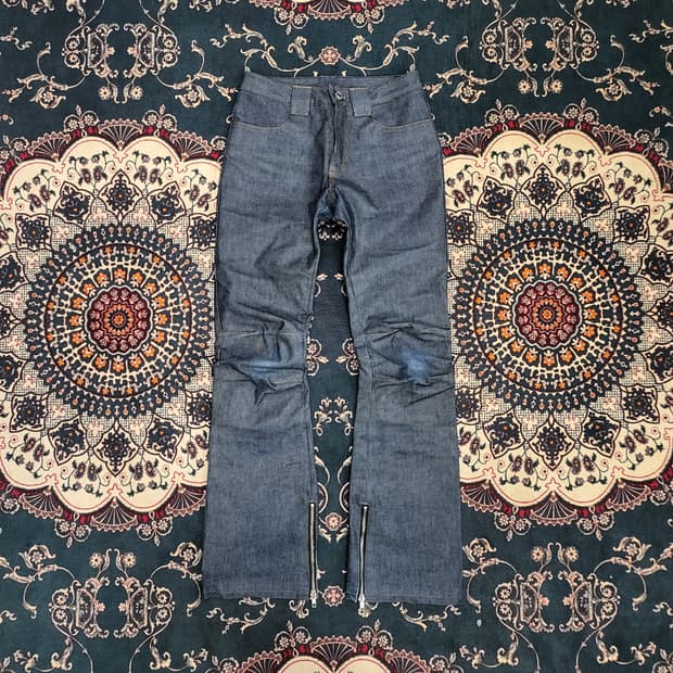 미스티아이드 부츠컷 데님 보드 청바지 (28)