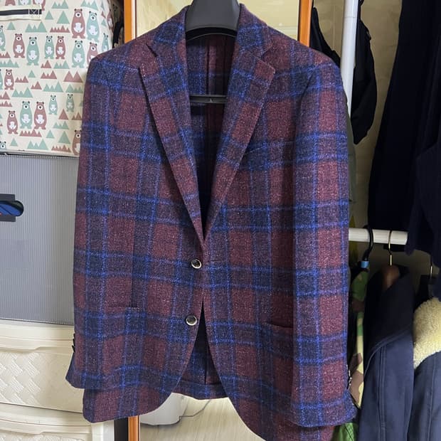 수트서플라이 하바나 울실크 빈티지 까노니코 자켓