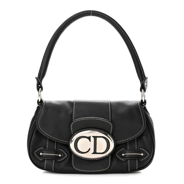 디올 CD 로고 원핸들 미니 숄더백