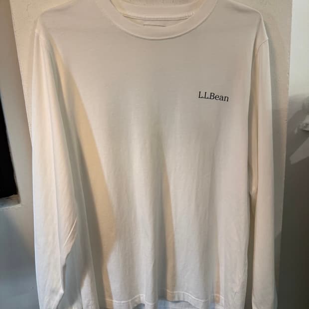 L) LL Bean 엘엘빈 롱슬리브