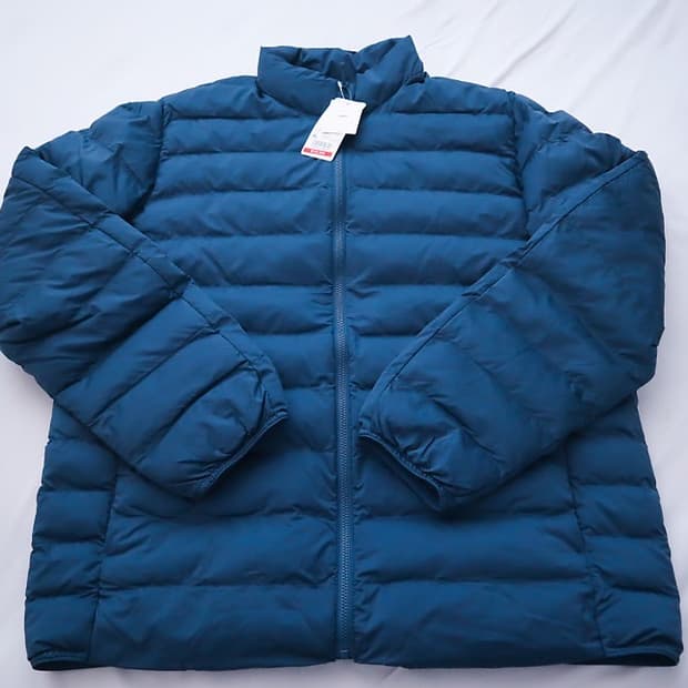 유니클로 pufftech 퍼프테크 재킷 경량패딩 블루
