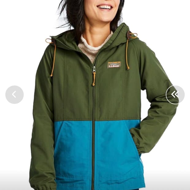 엘엘빈 L.L.Bean 등산 후드 바람막이 자켓 XL