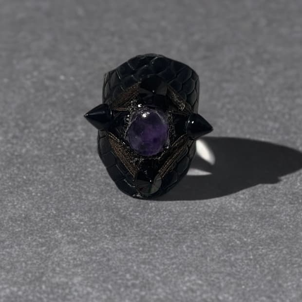 Amethyst Sac Ring