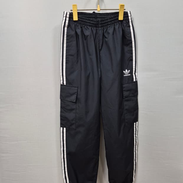 아디다스 삼선 카고 트레이닝 바지 남성 30~31