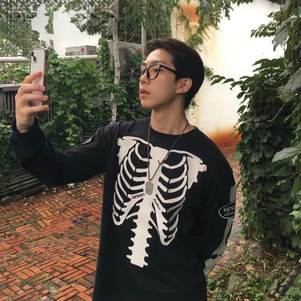 벤슨레더 리얼 본 롱슬리브 XL